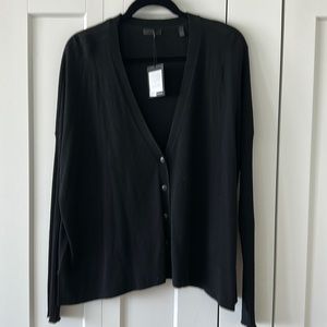 ATM cardigan NWT size Medium in black